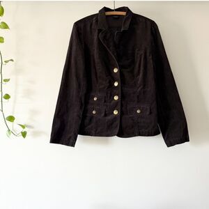 Trial Corduroy Stretch‎ Velvet Jacket 10